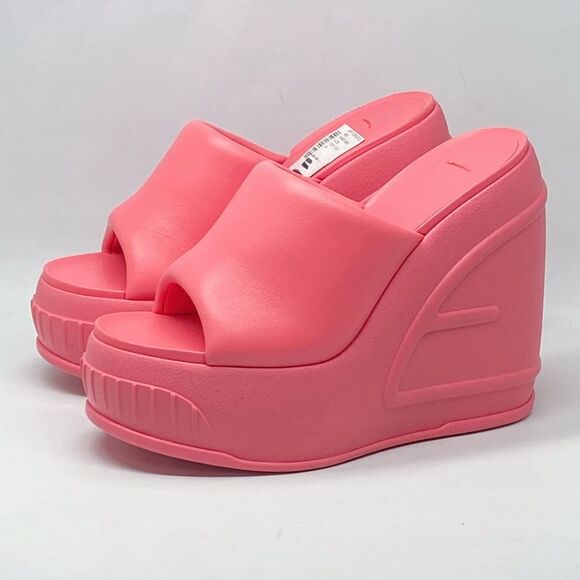 Fendi Leather Wedge Sandals size 37 - Picture 7 of 15